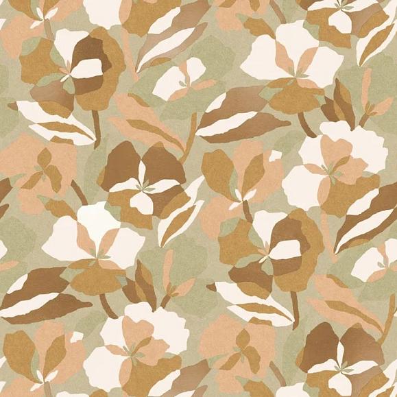Обои Casamance 76580814 Amaryllis Nude/lichen