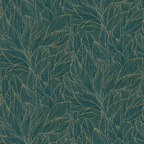 Обои Casamance 76602752 Hosta Marine/dore