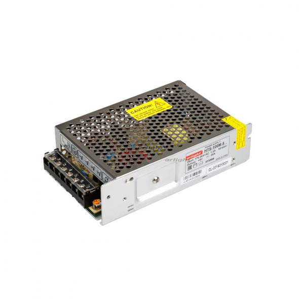 Блок питания Arlight HTS-100M-5 (5V, 20A, 100W) 015999