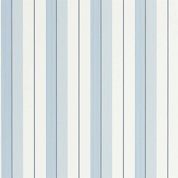 Обои Ralph Lauren PRL020/04 Aiden Stripe Blue / White
