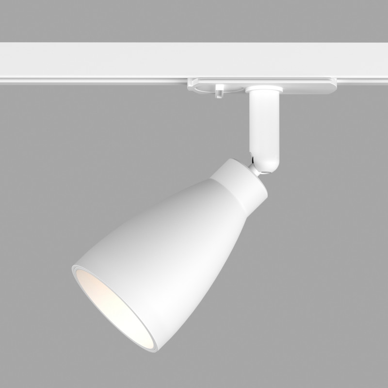 Трековый однофазный светильник Denkirs Bell DK6050-WH