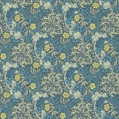 обои Morris 216485 Morris Seaweed Ink/Woad