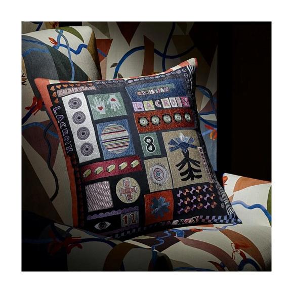 Подушка CCCL0641, Bloc Note, Mosaique, Christian Lacroix 55 x 55см