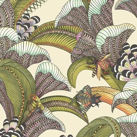 Обои Cole & Son 119/1001 Hoopoe Leaves