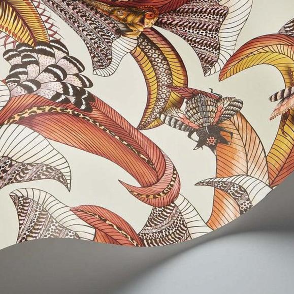 Обои Cole & Son 119/1004 Hoopoe Leaves