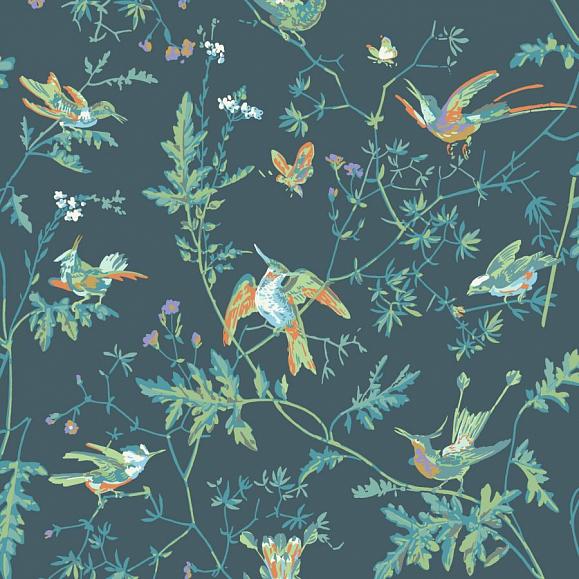 Обои Cole & Son 112/4014 Hummingbirds