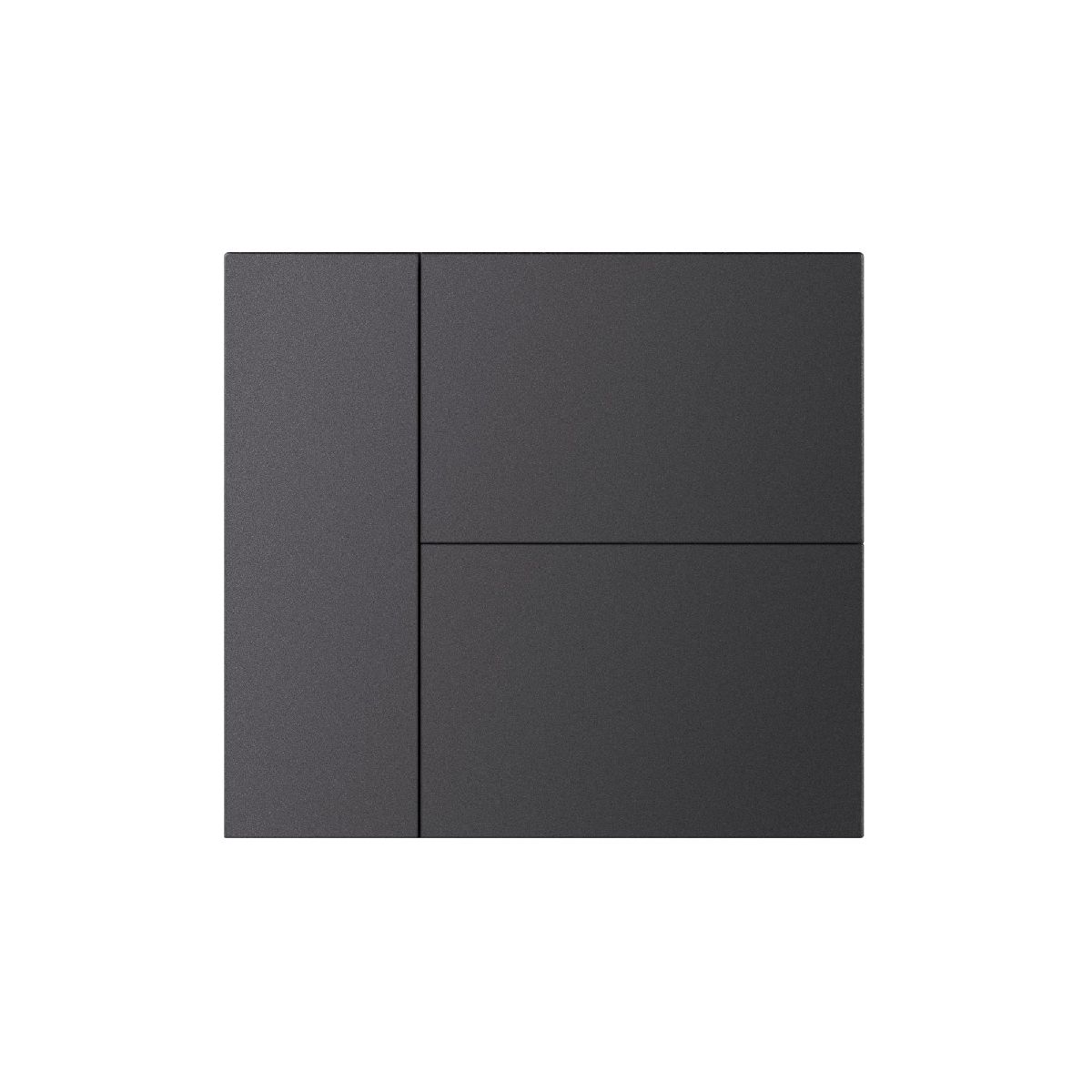Накладка панели Arlight KNX-23-3G-SUF Dark Grey (Backlightless) 052877