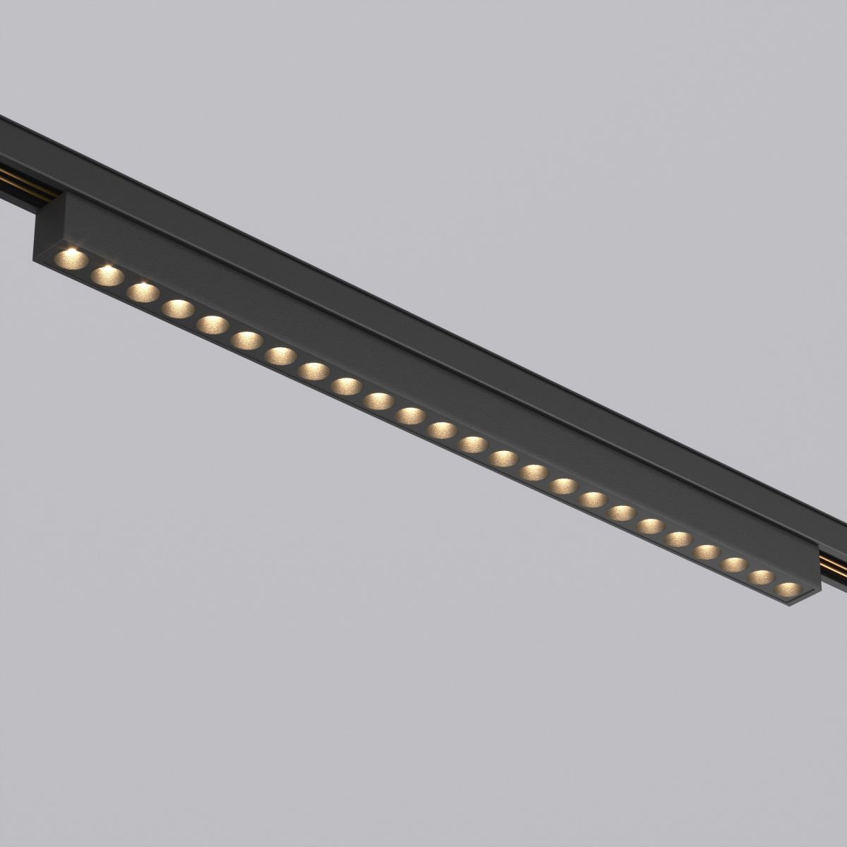 Трековый магнитный светильник Arlight MAG-ORIENT-DOTS-L465-16W Day4000-MIX (Черный, 24 deg, 48V, DALI) (IP20 Металл) 041879(1)