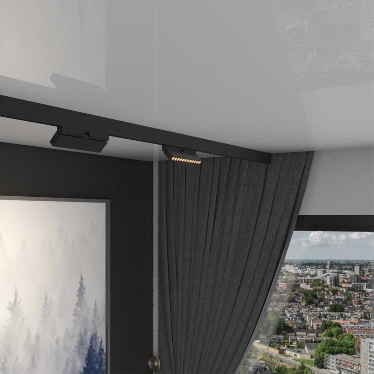 Трековый светильник с переключ. цв. темпер. Novotech Shino Flum 359668