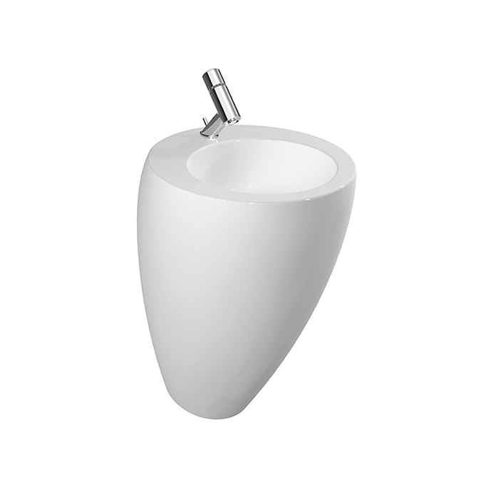 Laufen Alessi One Раковина пристенная 52х53х85 см, 1 отв., покрытие LCC, цвет: белый
