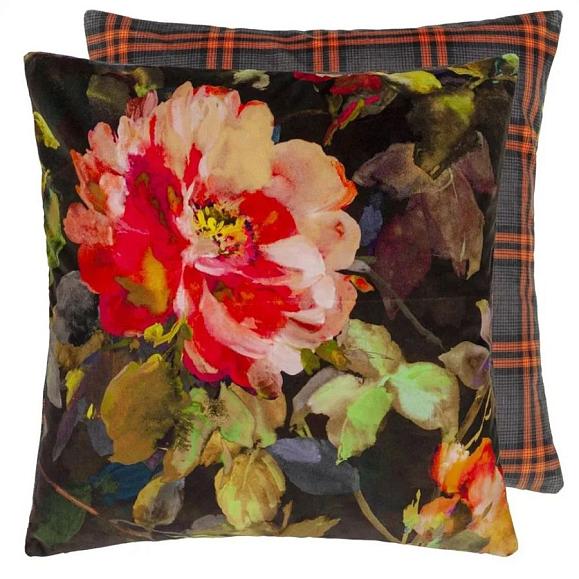 Подушка CCDG1281, Gertrude Rose, Chestnut, Designers Guild 55x55см