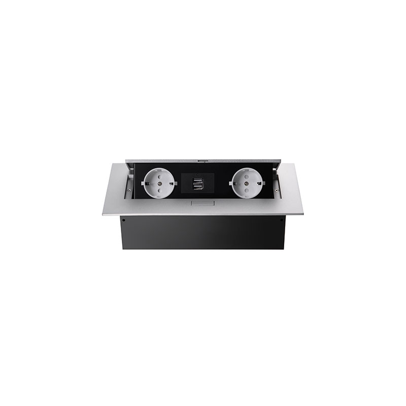 Блок розеток MX-226 (2 секции и 2 USB) Mebax 00-00001338