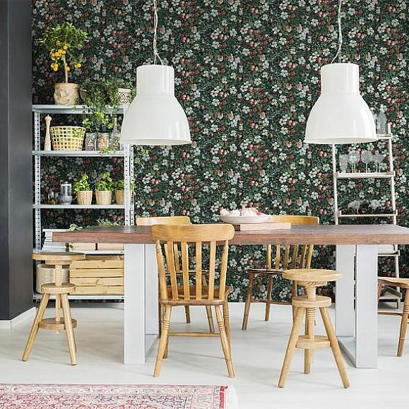 Обои Coordonne 9500001N Floral Tapestry Mint