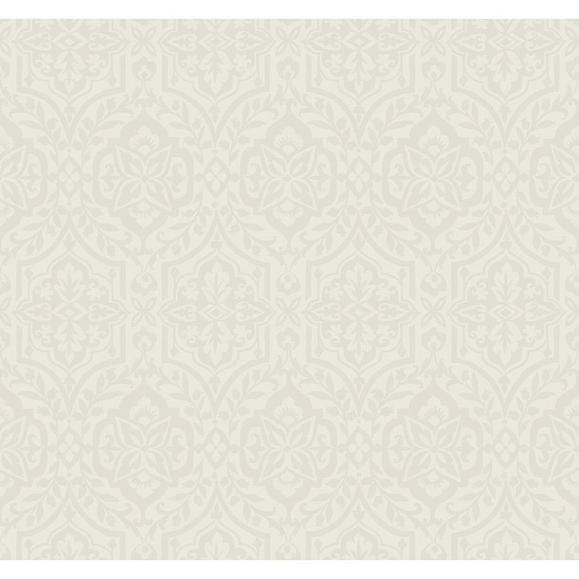 Обои York DM5034 Cathedral Damask Light Taupe