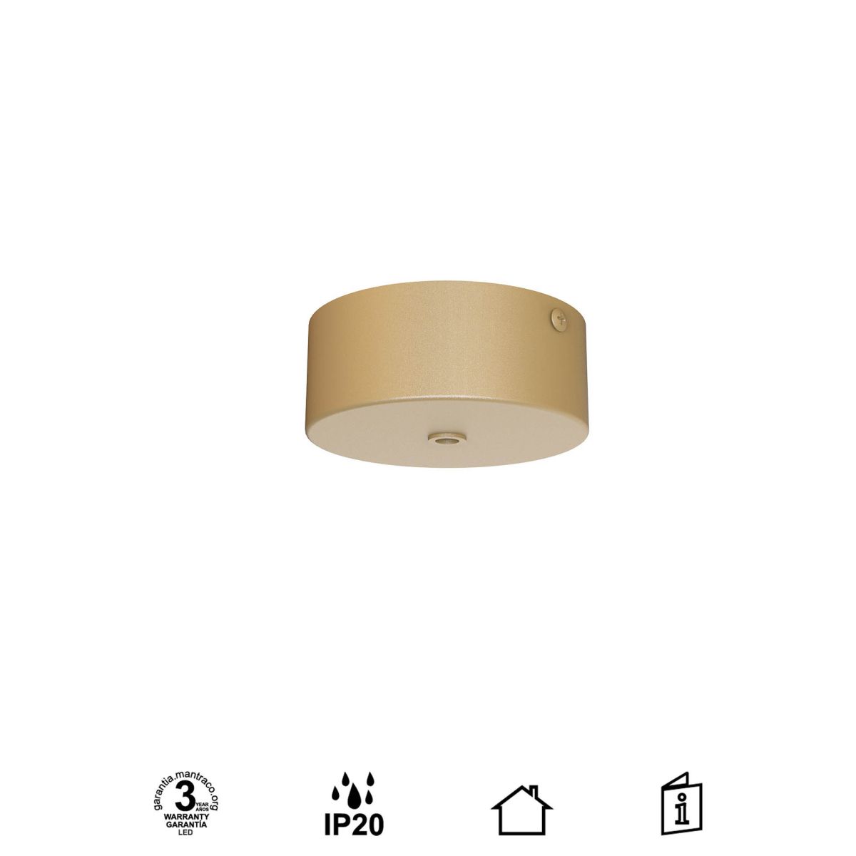 Основание потолочное 1L Mantra Modular Light Florones 9356