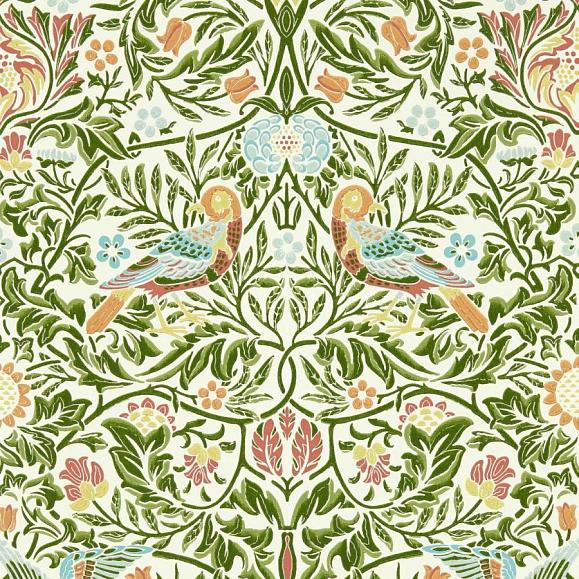 Обои Morris 217192 Bird Bough's Green