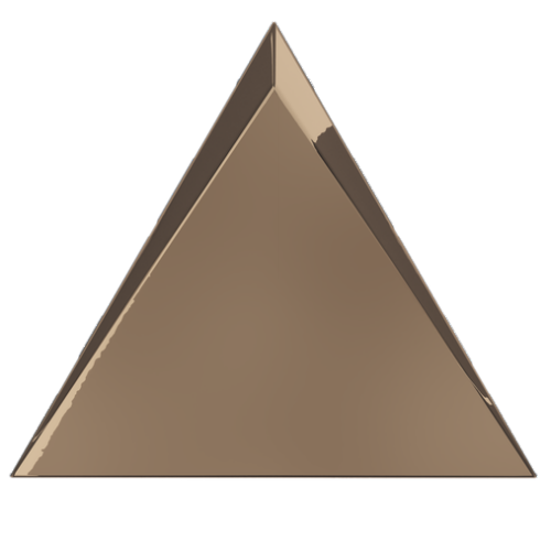 Evoke Traingle Cascade Copper Glossy