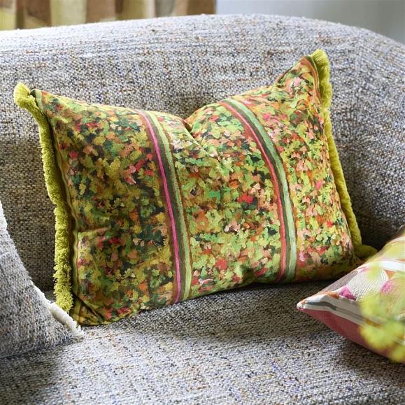 Подушка CCDG1577, Sanzai Velvet, Persimmon, Designers Guild 60 x 45см