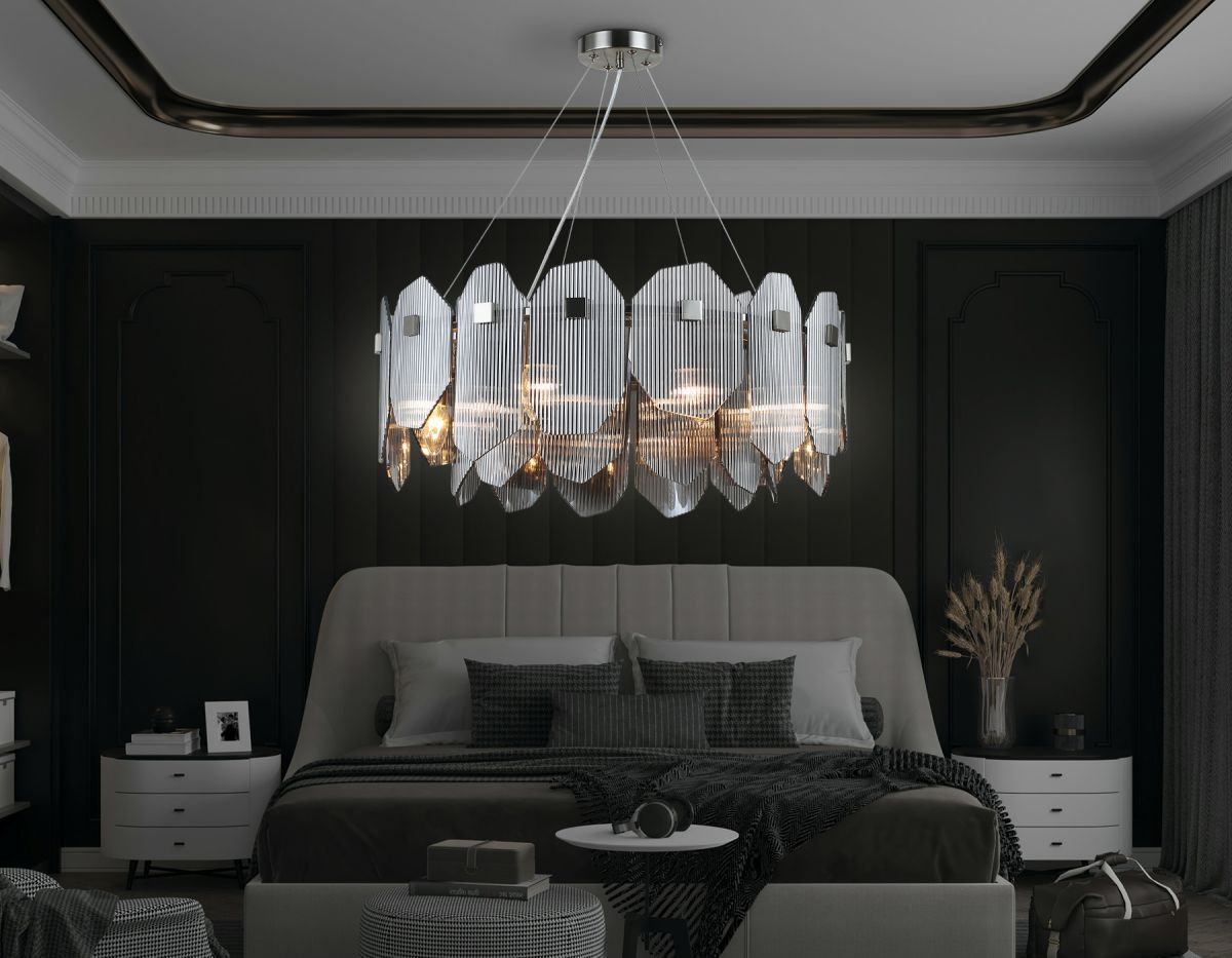 Подвесная люстра Ambrella Light High Light Crystal LH31203