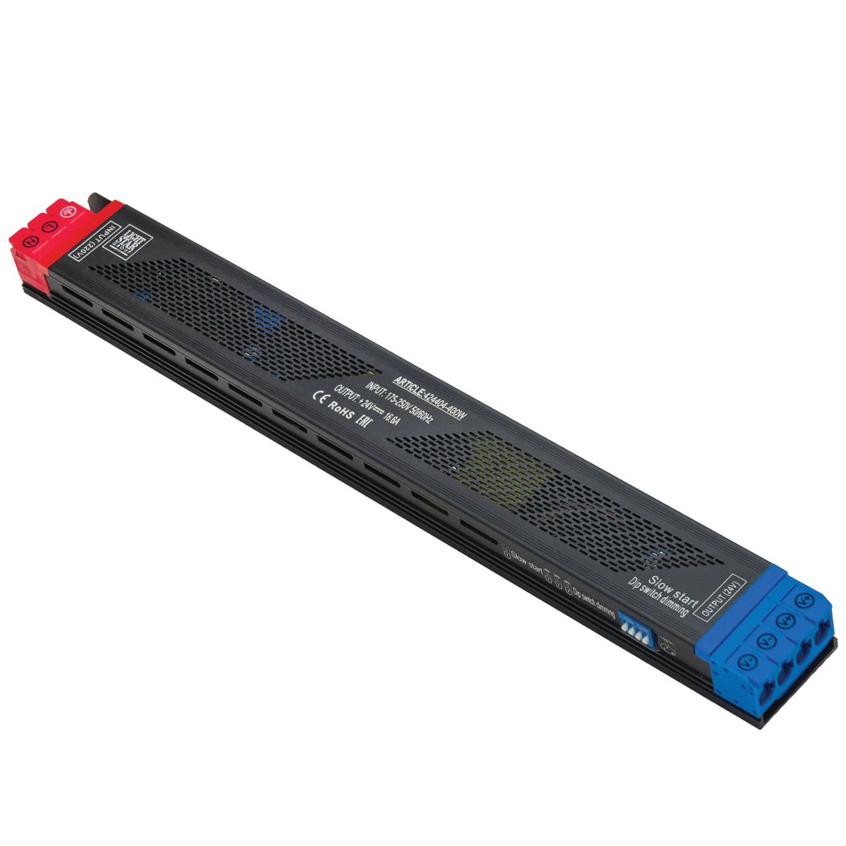 Блок питания 24V с DIP+плавный пуск 400W Lightstar 424404