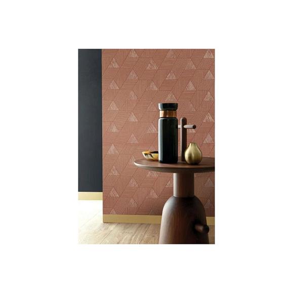 Обои Casamance 76172548 Méroé Terre battue/cuivre