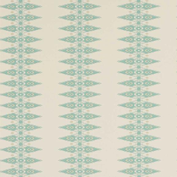 Обои Jane Churchill J189W-03 Priya Stripe Aqua