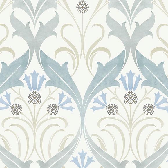 Обои York AC9171 Pinecone Ribbon Teal