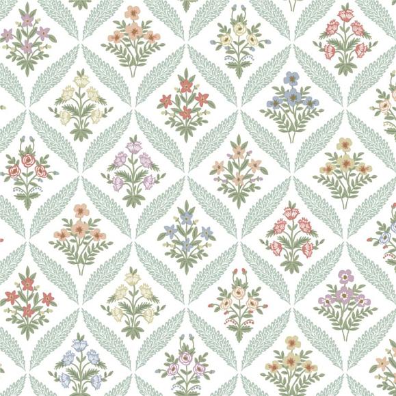 Обои York RF7512 Estee Garden Pastel Multi