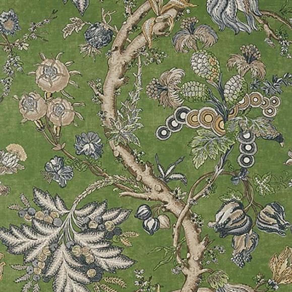 Обои Thibaut T10844 Chatelain Green