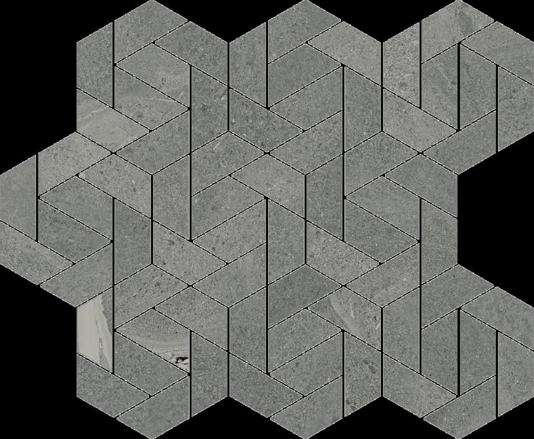 Metropolis Graphite Dark Mosaico Icon Nat 28.6x34.7