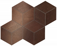 Blaze Corten Mosaico Esagono Lapp