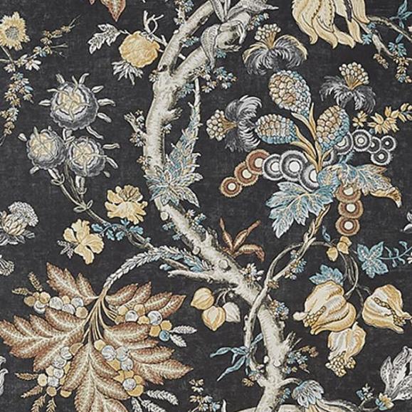 Обои Thibaut T10842 Chatelain Charcoal