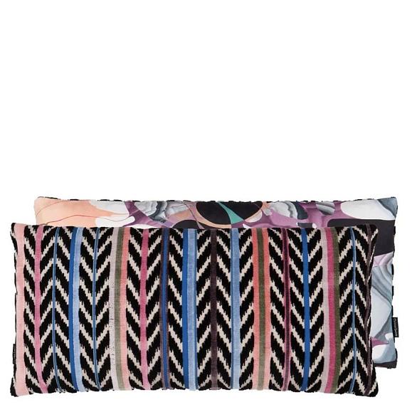 Подушка CCCL0640, Jaipur Stripe, Azur, Christian Lacroix 60 x 30см