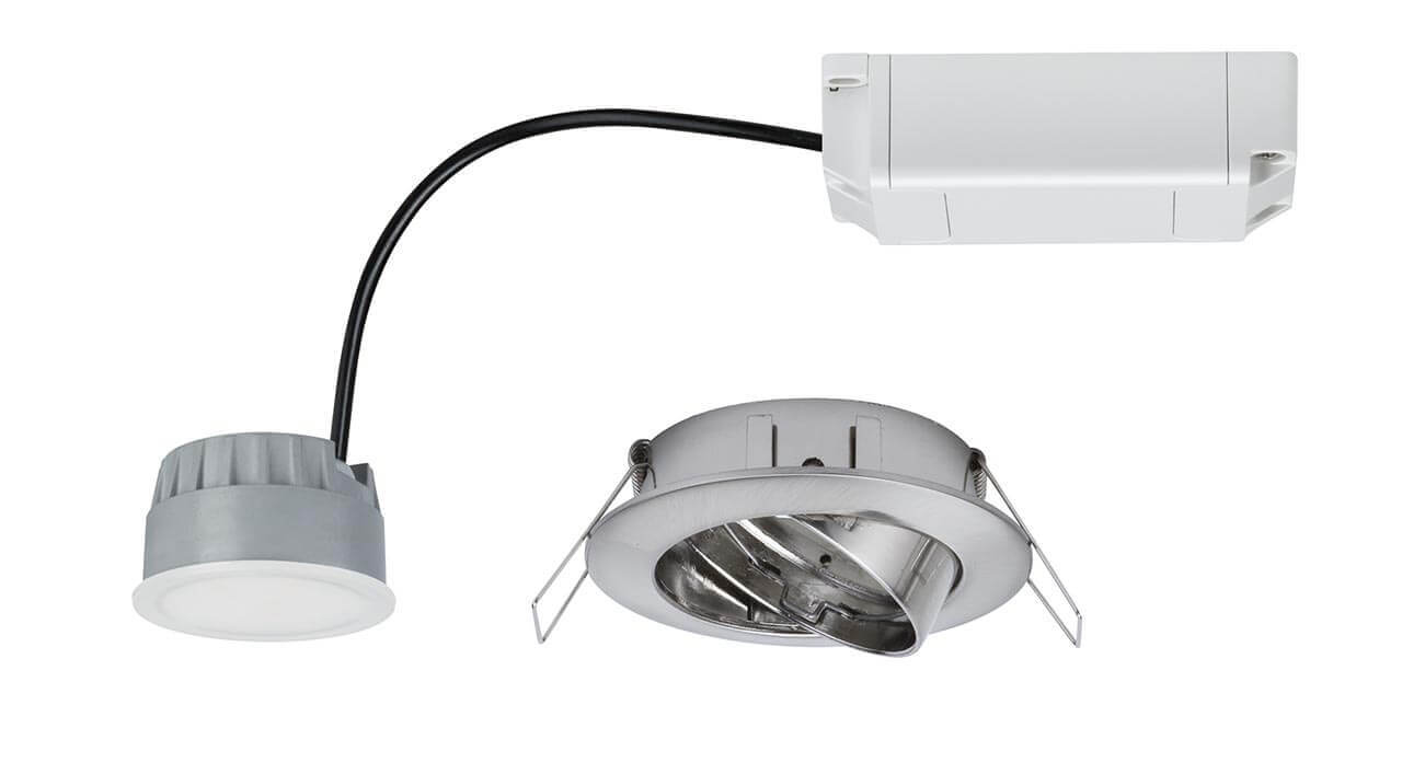Встраиваемый светодиодный светильник Paulmann Line Led Smart Coin 93843