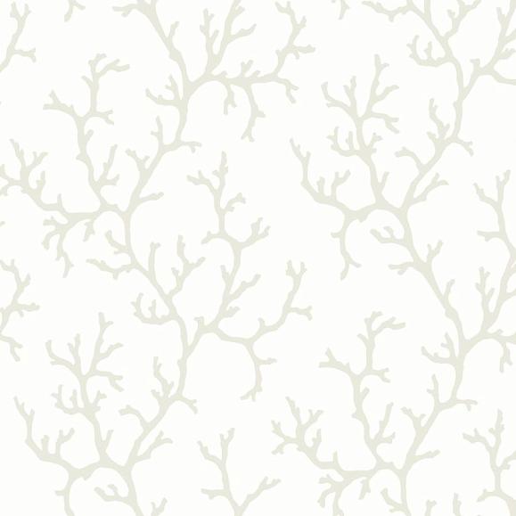 Обои York CV4431 Coral Island White