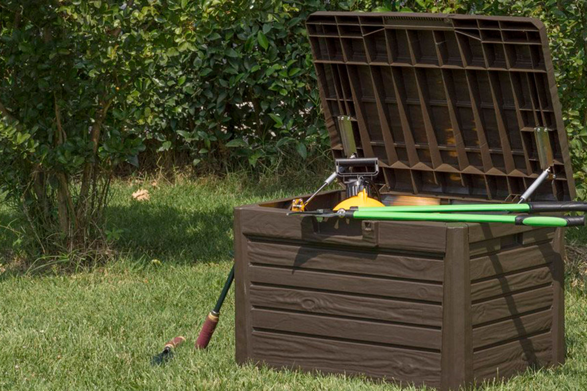 Сундук Toomax FLORIDA Compact 120 л Коричневый