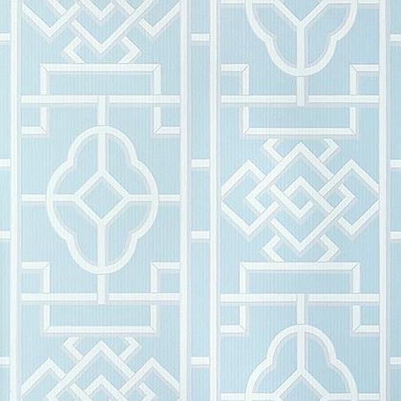 Обои Thibaut T13311 Gateway Spa Blue