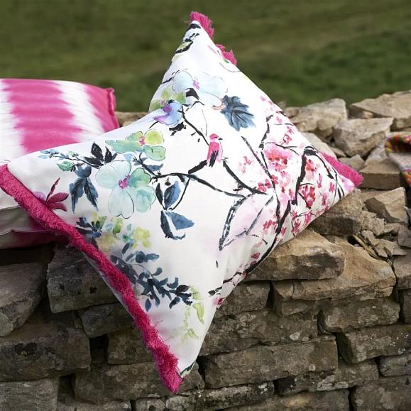 Подушка CCDG1556, Chinoiserie Flower Outdoor, Peony, Designers Guild 60 x 45см
