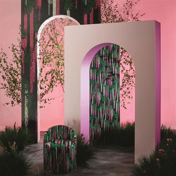 Панно Christian Lacroix PCL7032/01 Wisteria Alba Magenta