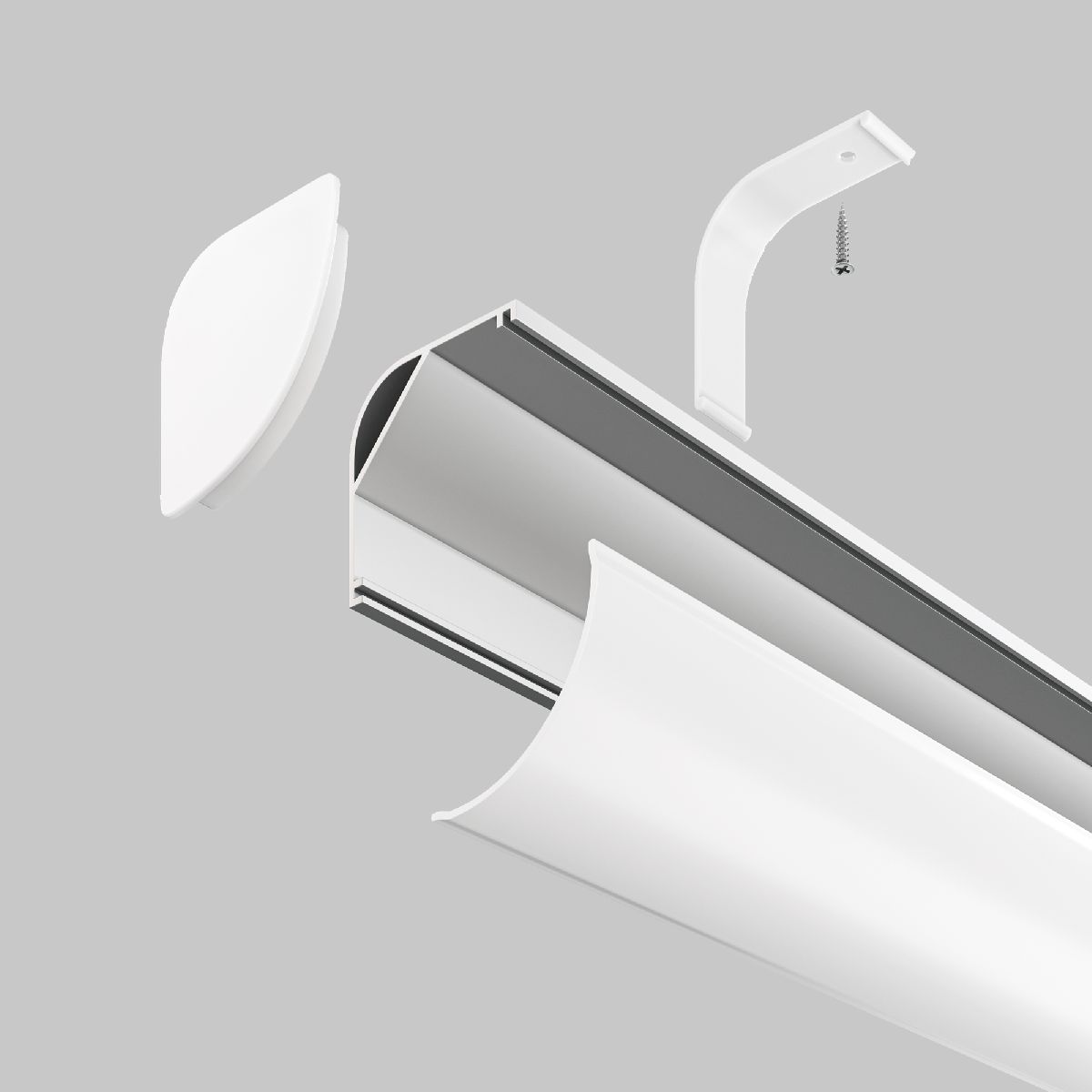 Алюминиевый профиль Maytoni Led strip ALM-3030B-S-2M