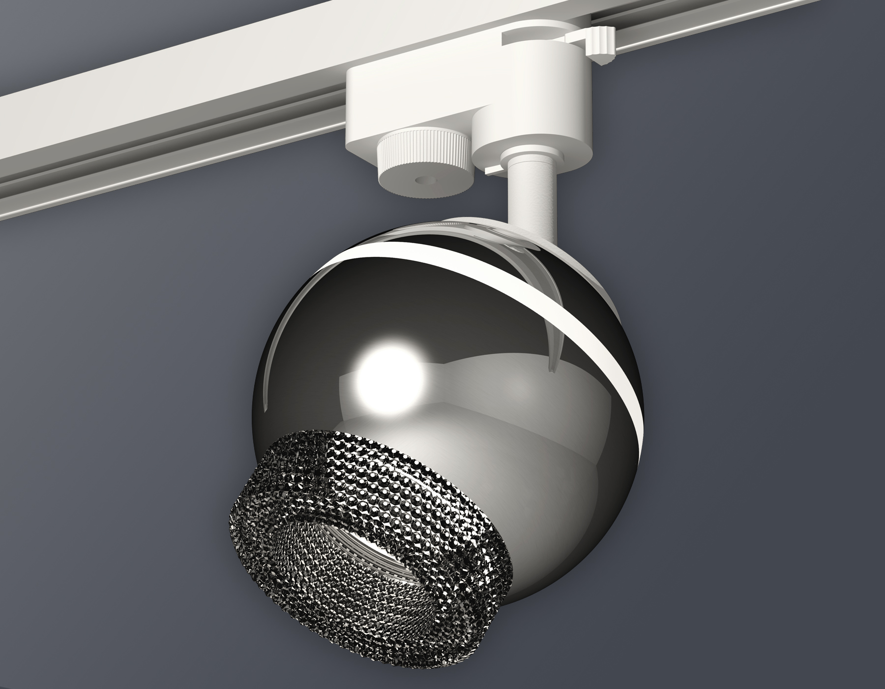 Трековый однофазный светильник с подсветкой Ambrella Light Track System XT1104002 (A2520, C1104, N7192)