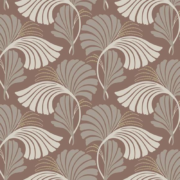 Обои York DT5131 Dancing Leaves Clay