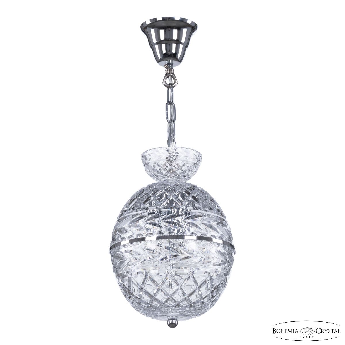 Подвесной светильник Bohemia Ivele Crystal 5480/20 Ni Clear/M-1F