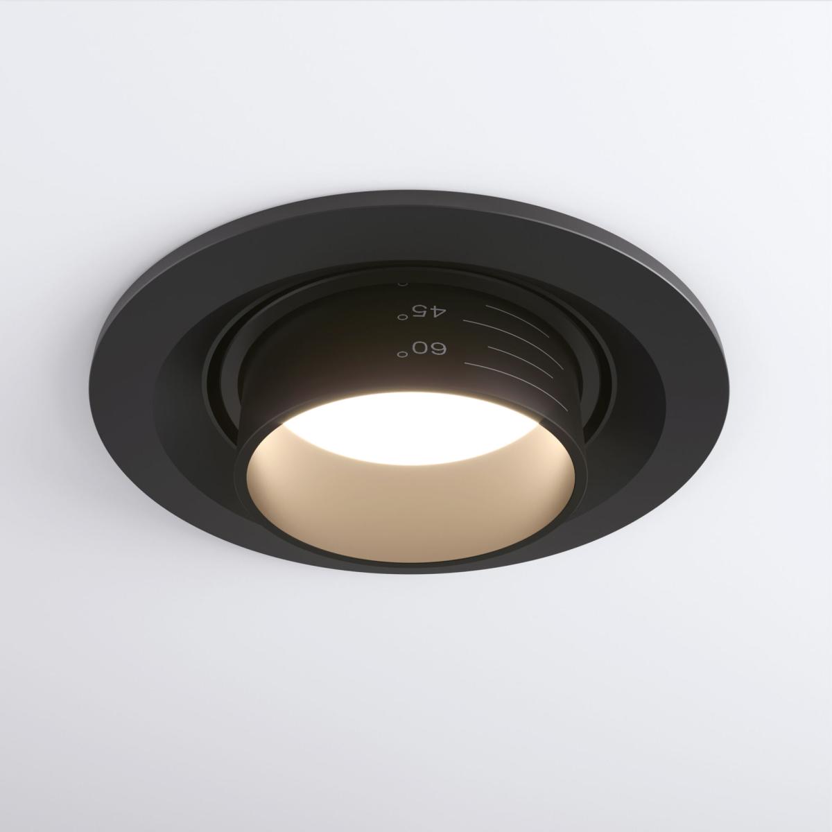 Встраиваемый светодиодный светильник Elektrostandard 9920 LED 15W 4200K черный 4690389162879