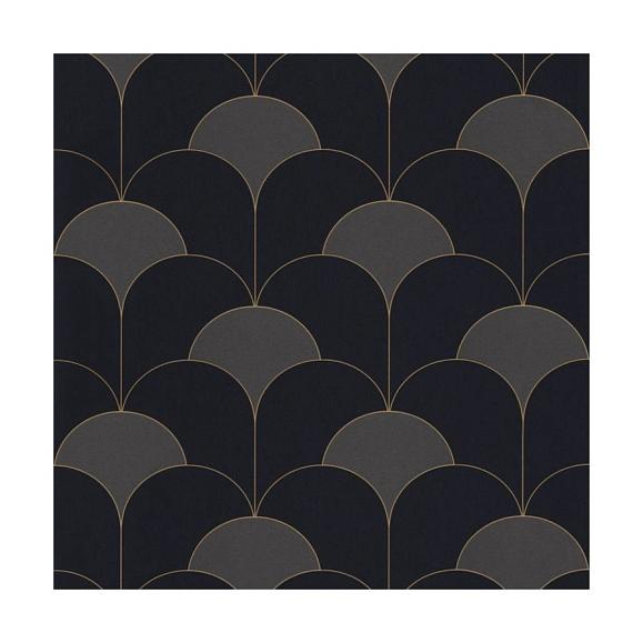 Обои Casadeco 88689595 Theatre Noir reglisse