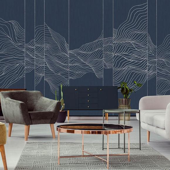 Панно Hygge Wall H11311 Mirror Maze Blue