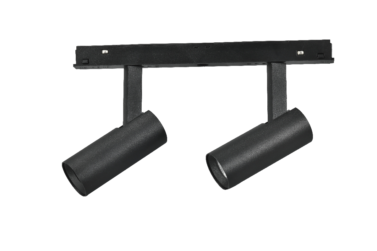 Трековый магнитный светильник iLedex Vision 4822-005-D34-16W-40DG-3000K-BK