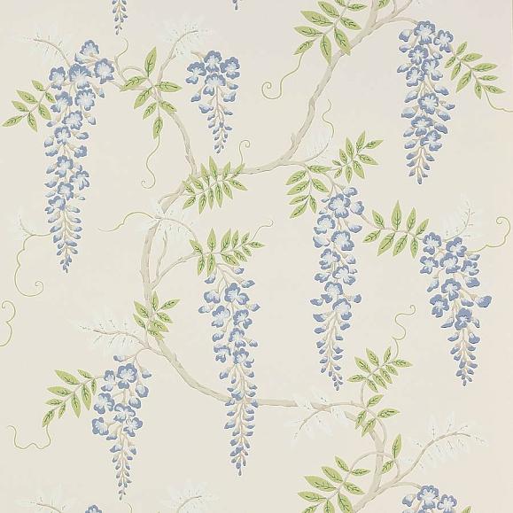 Обои Colefax and Fowler W7005-05 Grayshott Blue/Green