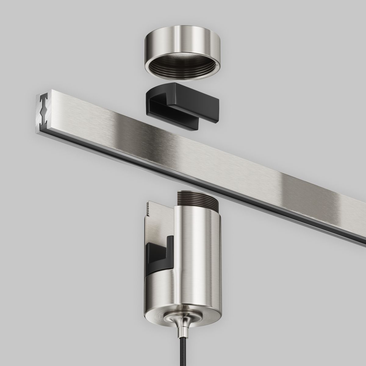 Трековый магнитный светильник Maytoni FOCUS LED TR156-1-5W4K-PT