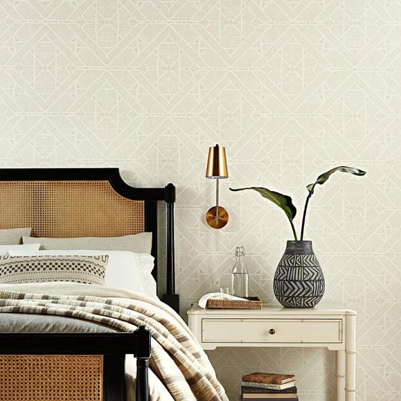 Обои York TC2702 Diamond Macrame Beige